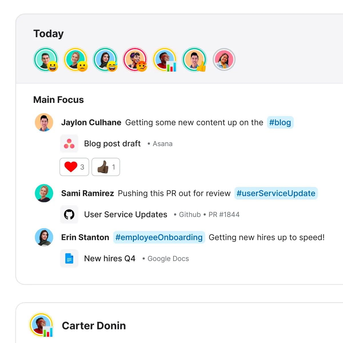 Range check-in and meeting interface