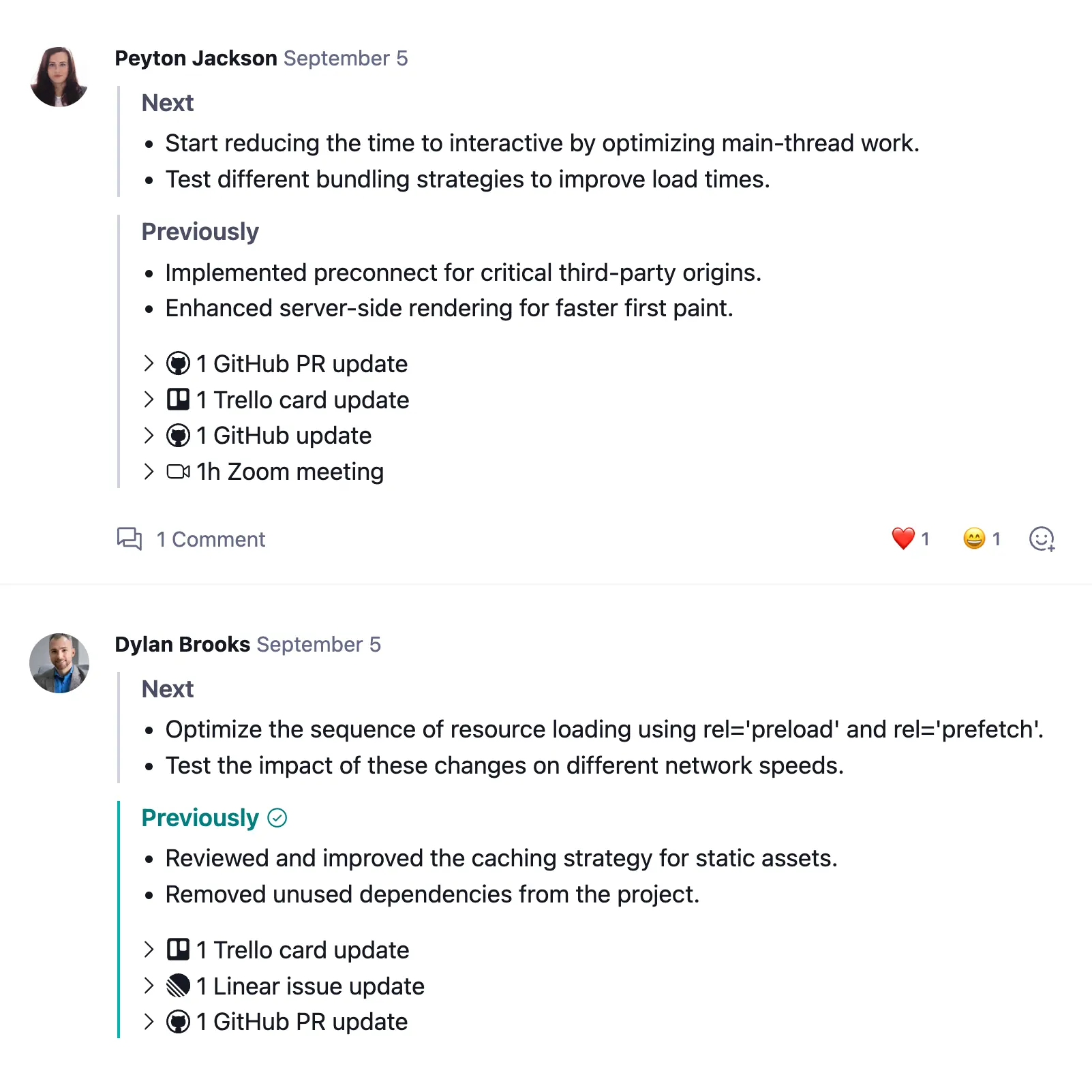 async Smart Check-ins in Steady